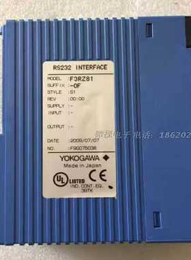 议价YOKOGAWA横河PLCF3RZ81-0F询价