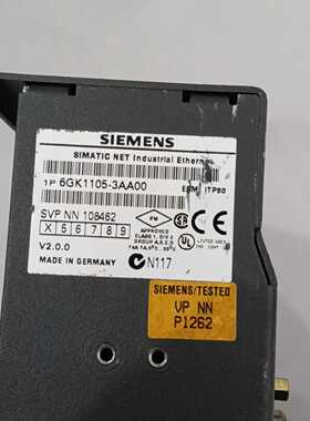 西门子SIMATICNET工业以太网模块6GK1105-