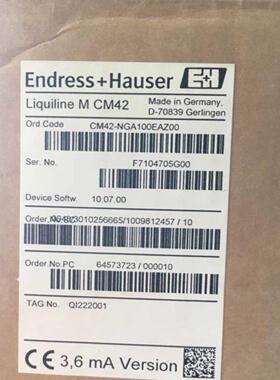 配件LIQUline M CM42 E+H显示器CM42-NGA100EAZ00议价