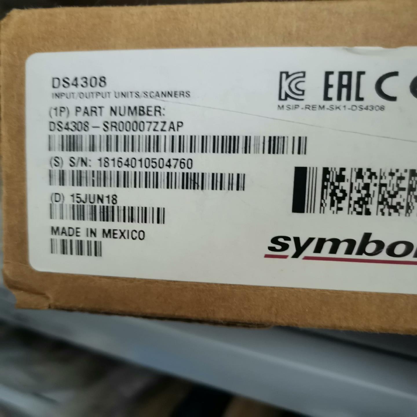 （艺易商行）讯宝DS4308-SR00007ZZAP  扫描枪