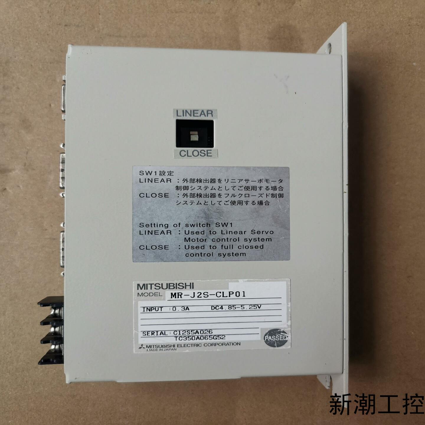 拆机MITSUBISHI驱动器MR-J2S-CLP01成色议价商品