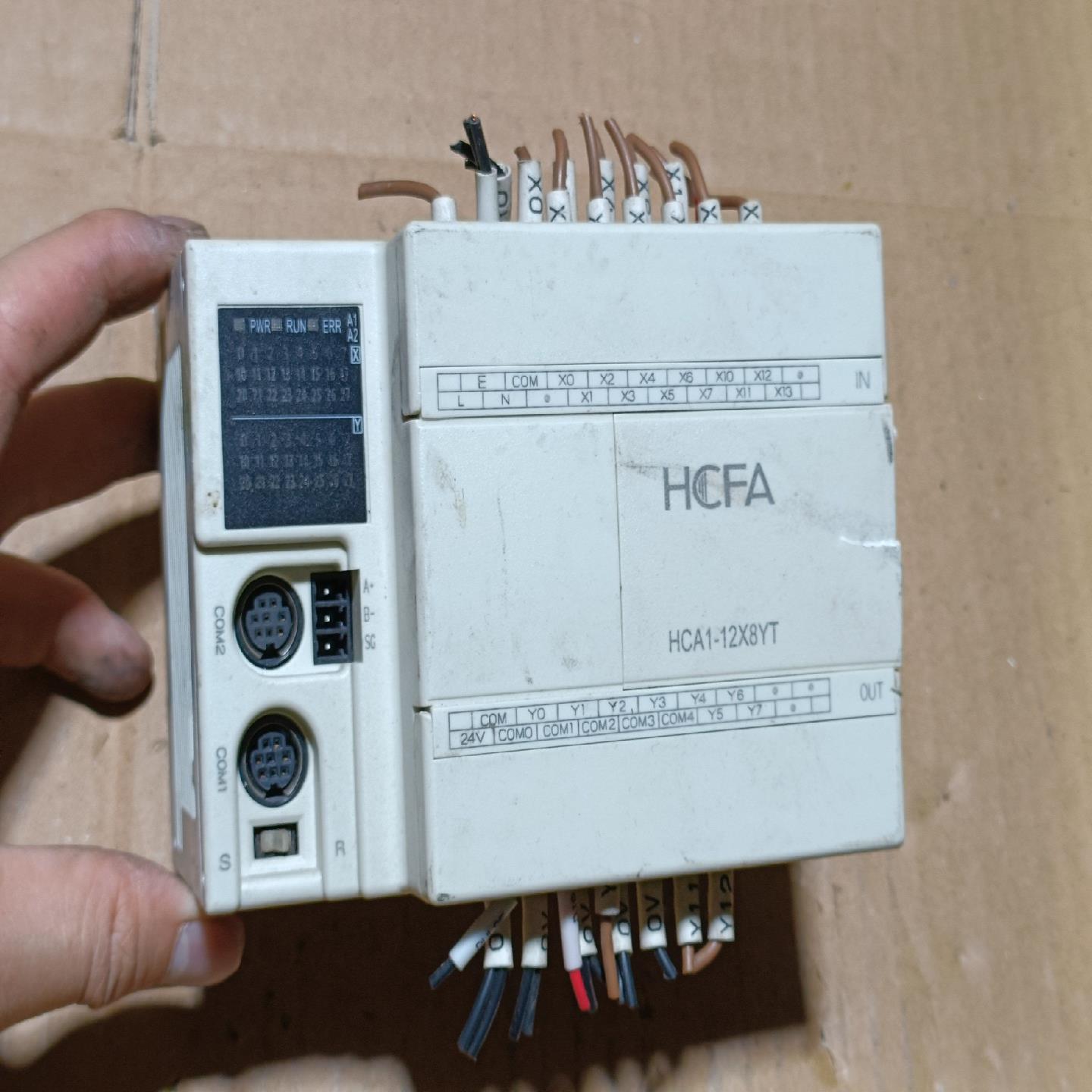 售前询价议价禾川PLC HCA1-12X8YT-A图片实物拍摄