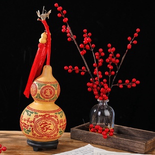 家和万事兴吉祥天然大葫芦家居摆件