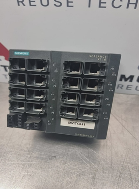 西门子以太网交换机模块ScalanceX1166GK5116-0BA00-2AA3