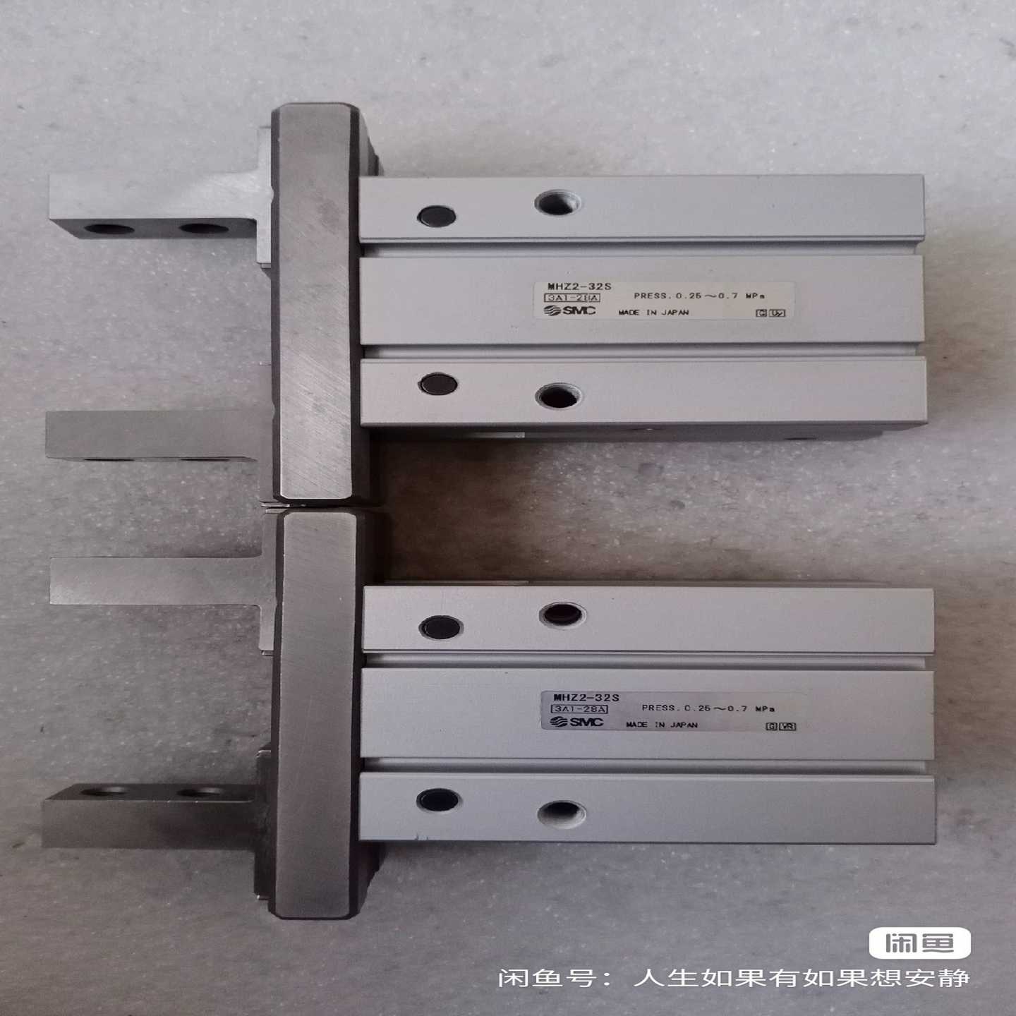 （议价）SMC气缸MHZ2-32S常开单动型手指气缸，正品