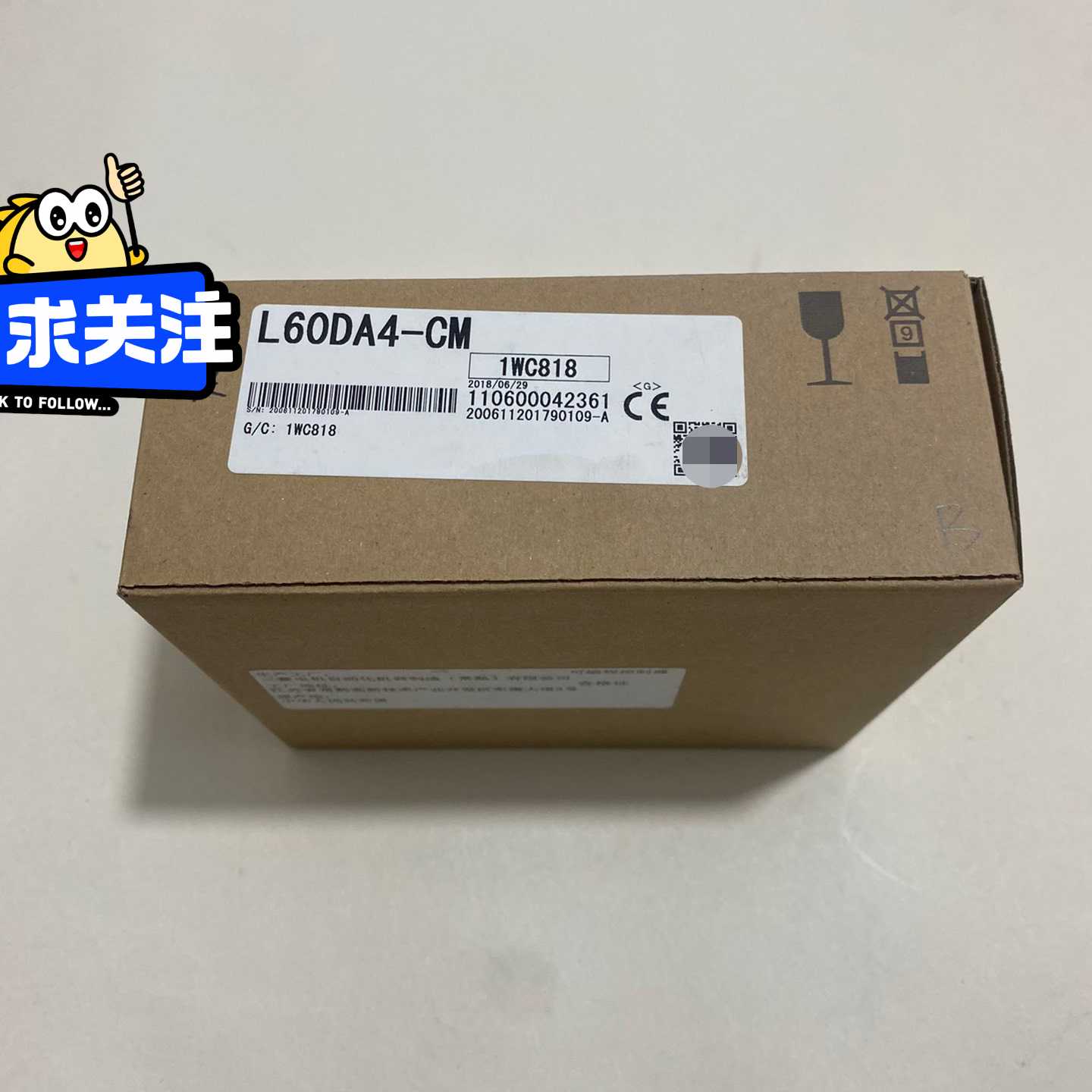 三菱可编程控制器模块，型号L60DA4-CM，包原装全新正品-议价