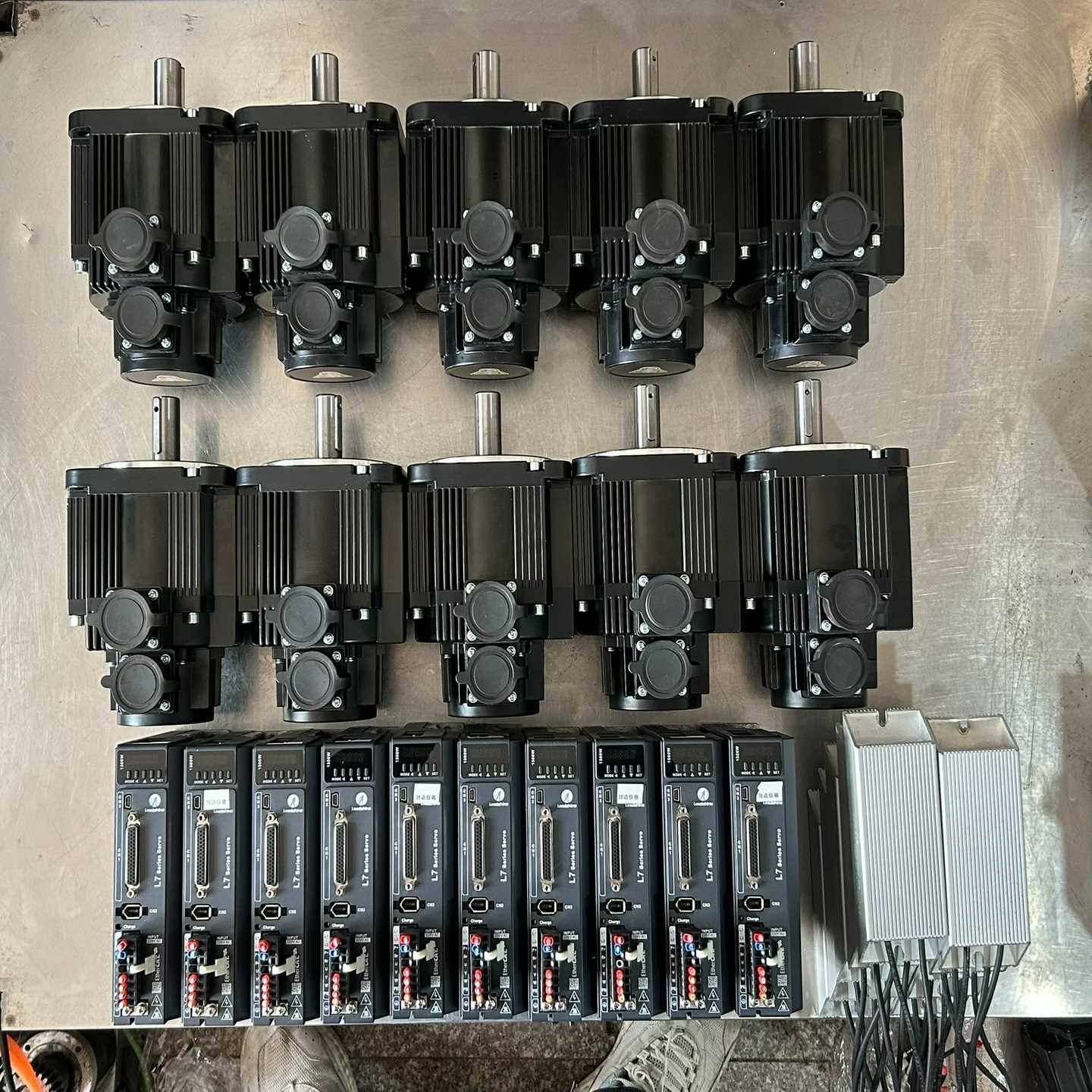 雷赛1.5千瓦总线伺服电机套装出售！包含驱动器L7EC-15--议价商品