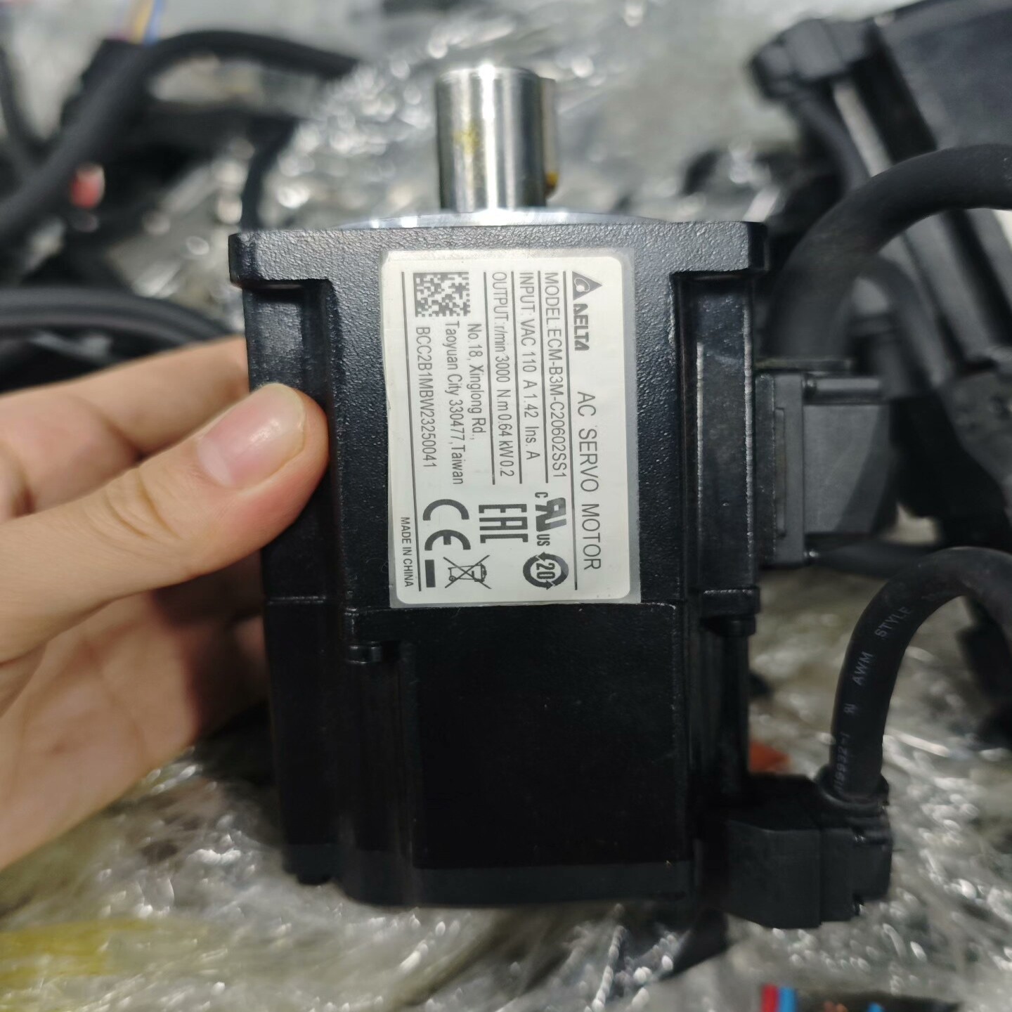 【请询价】ECM-B3M-C20602SS1台达伺服电机200W功