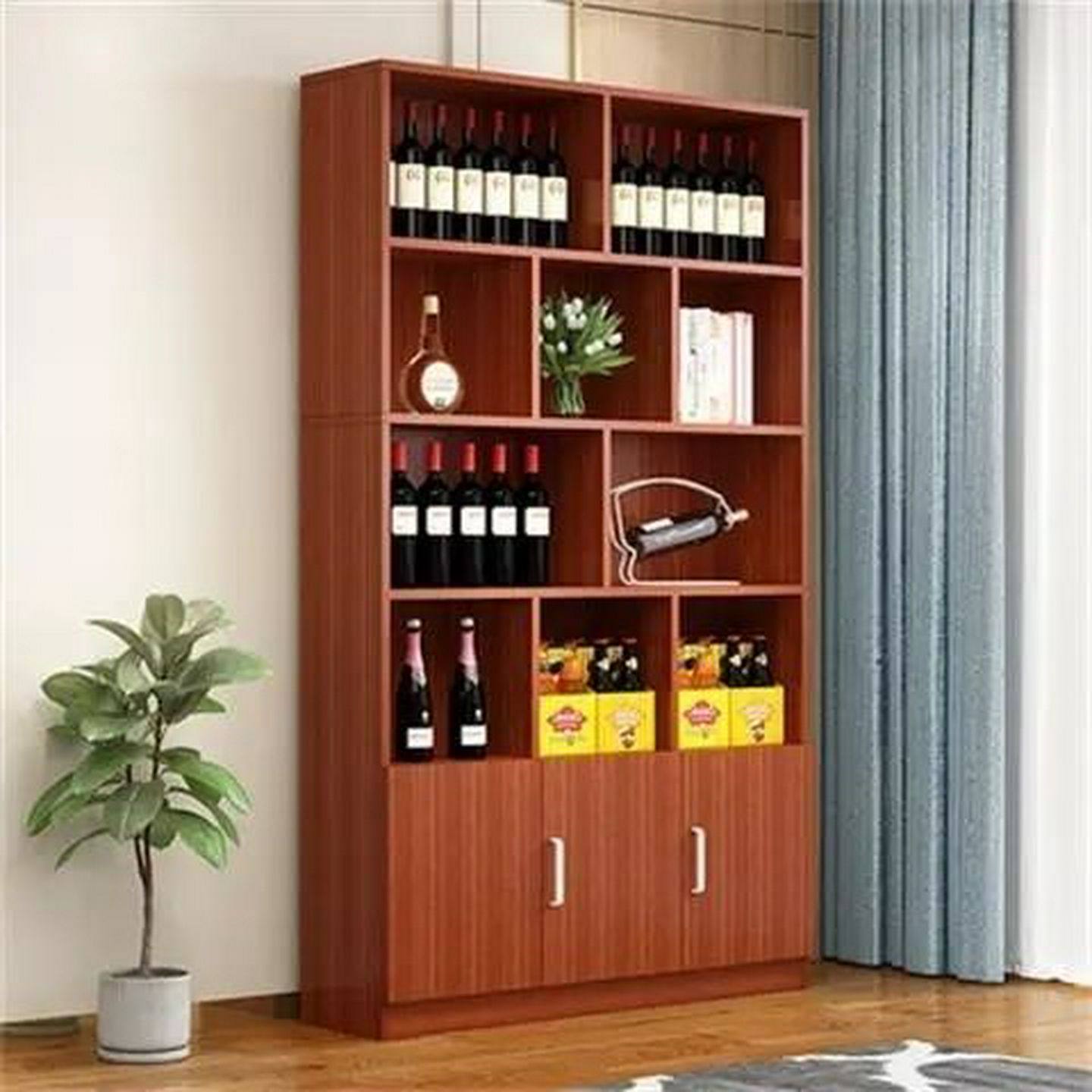 需定制红酒柜展示柜客厅隔断展示架酒架茶叶酒柜家用落地柜陈列烟