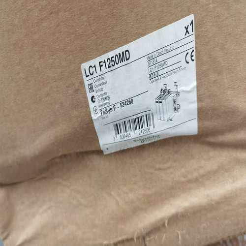 接触器LC1F1250M7.交流220-240VL询价