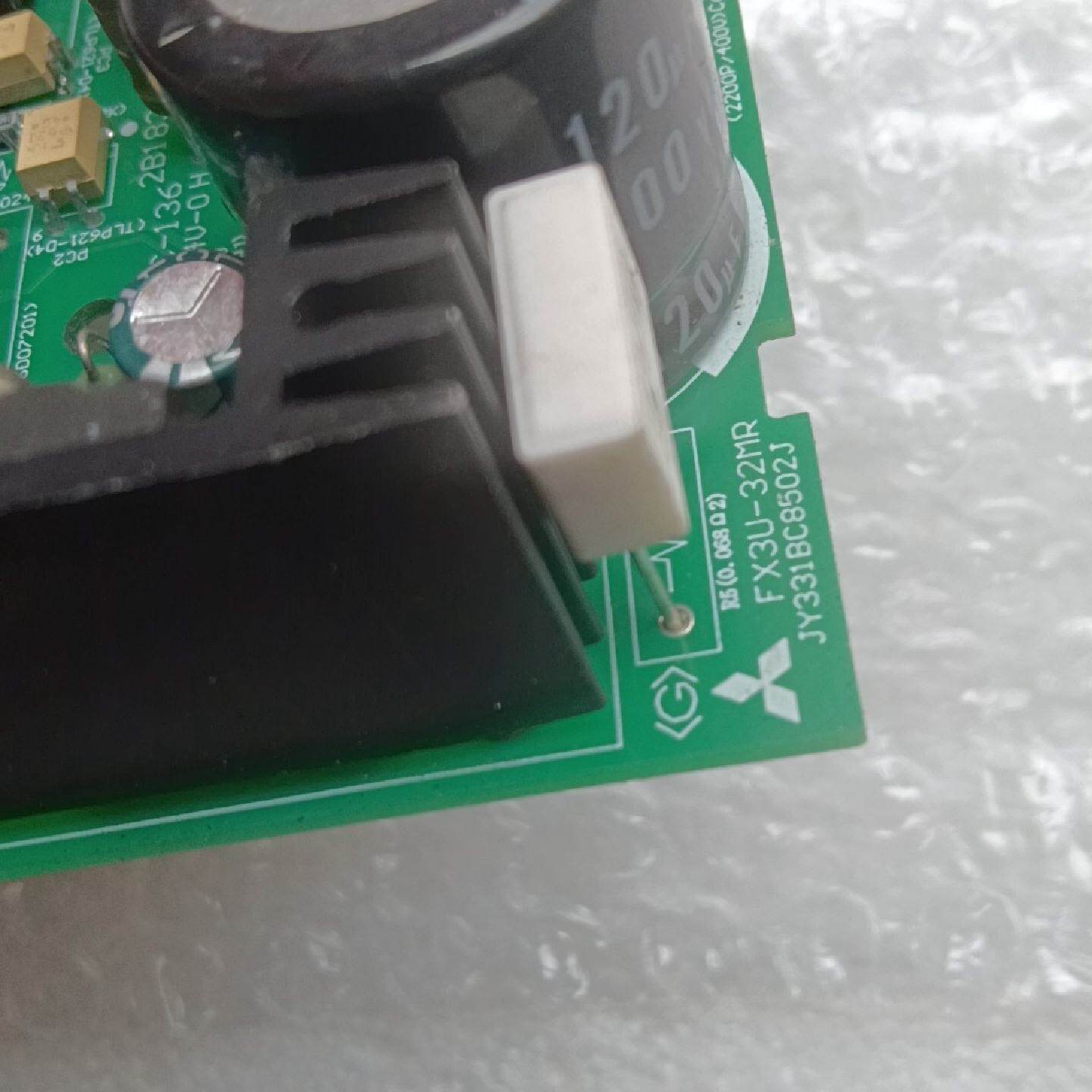 三菱PLC电源板，型号FX3U-32MR，成色如图，功能正常--议价商品