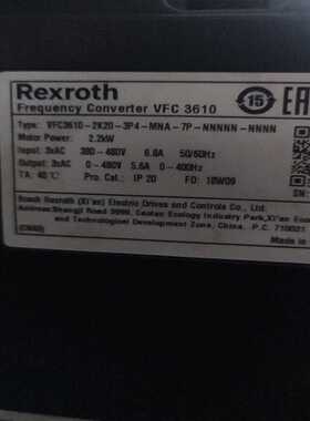 询价力士乐变频器功能好2.2kwVFC3610-2K20-