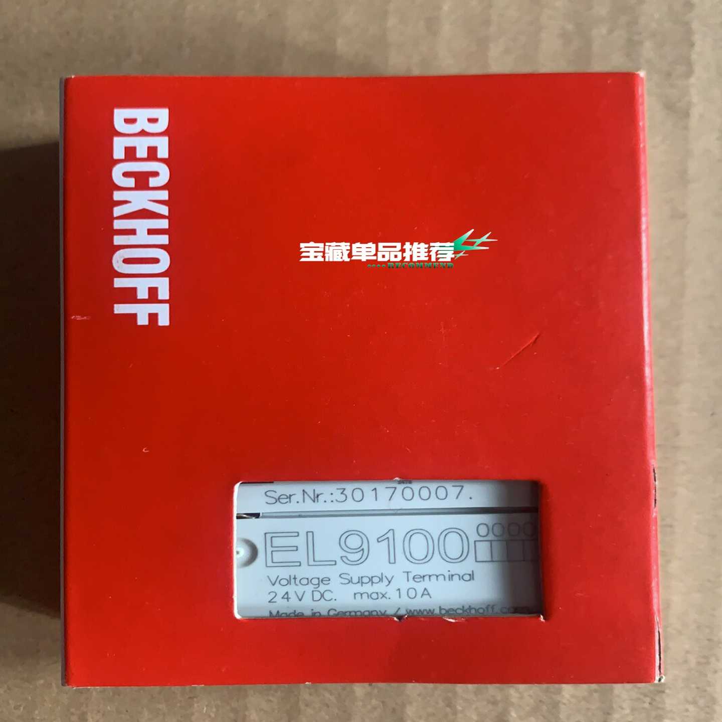 倍福模块EL9100原装正品包装齐全链接实物拍摄现货