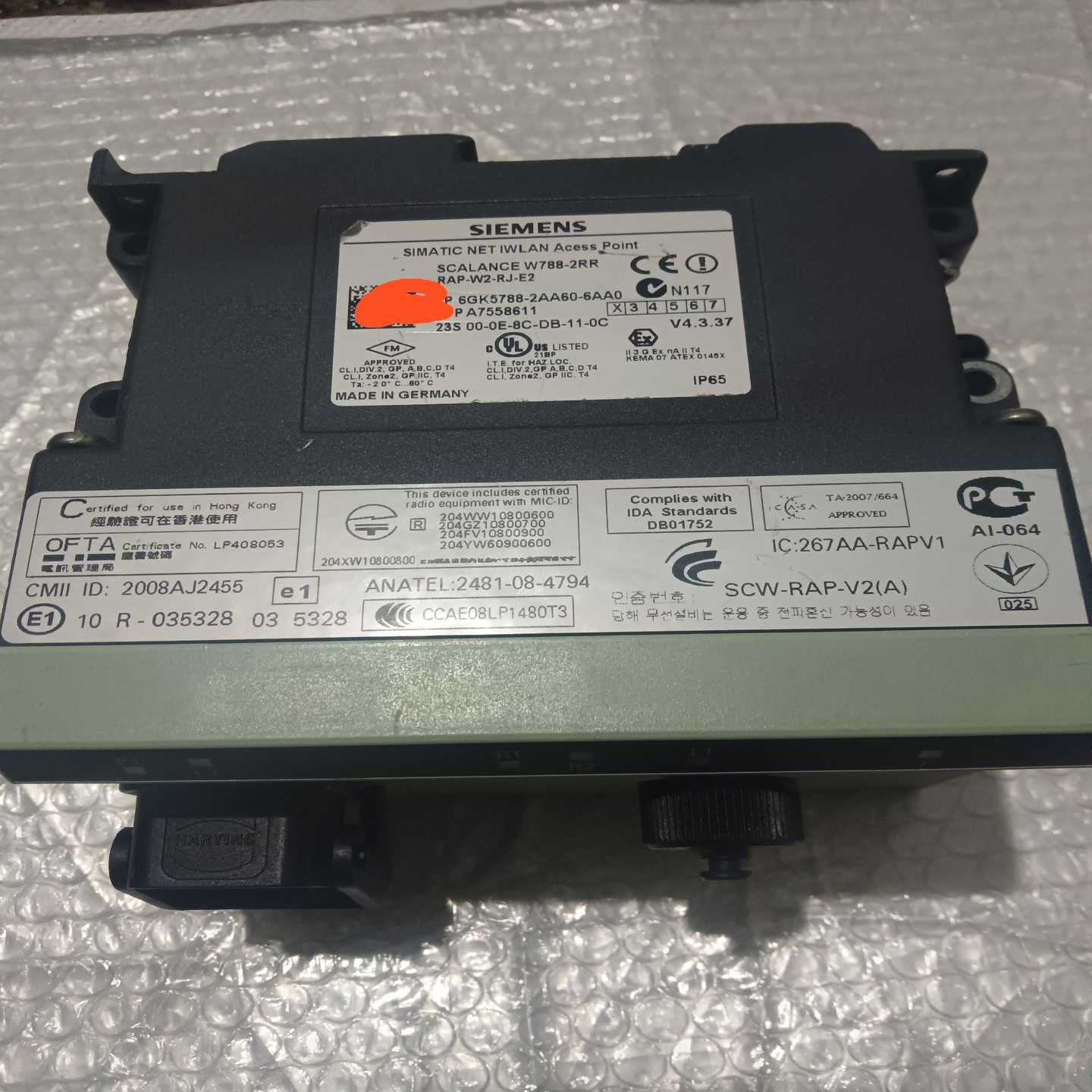 无线交换机6GK5788-2AA60-6AA0，实物拍询价