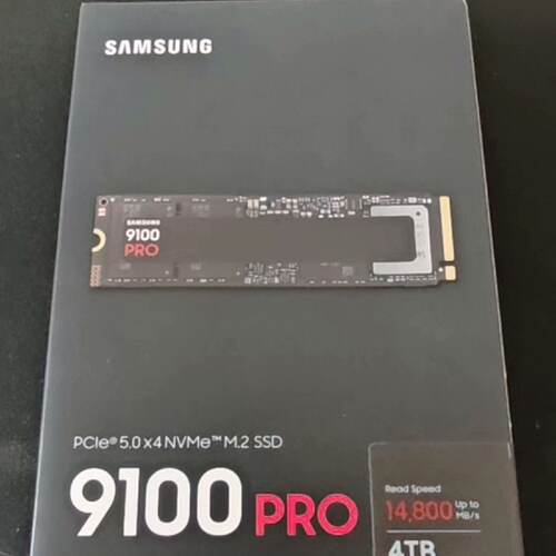全新未封 三星9100 PRO 4TB固态，PCIe 5.议价
