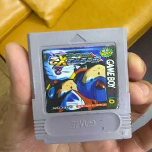 询价~GBC游戏卡带，洛克人X2，适用于Game Boy Colo