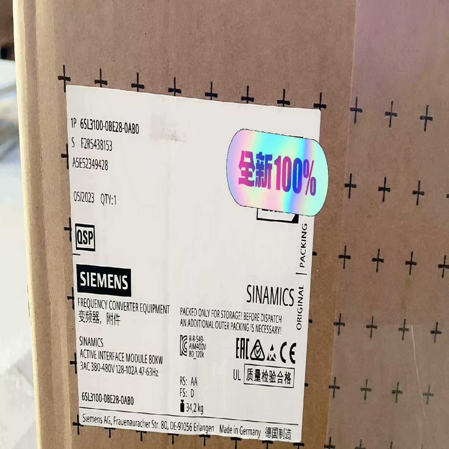 【议价】6SL3100-0BE28-0AB0