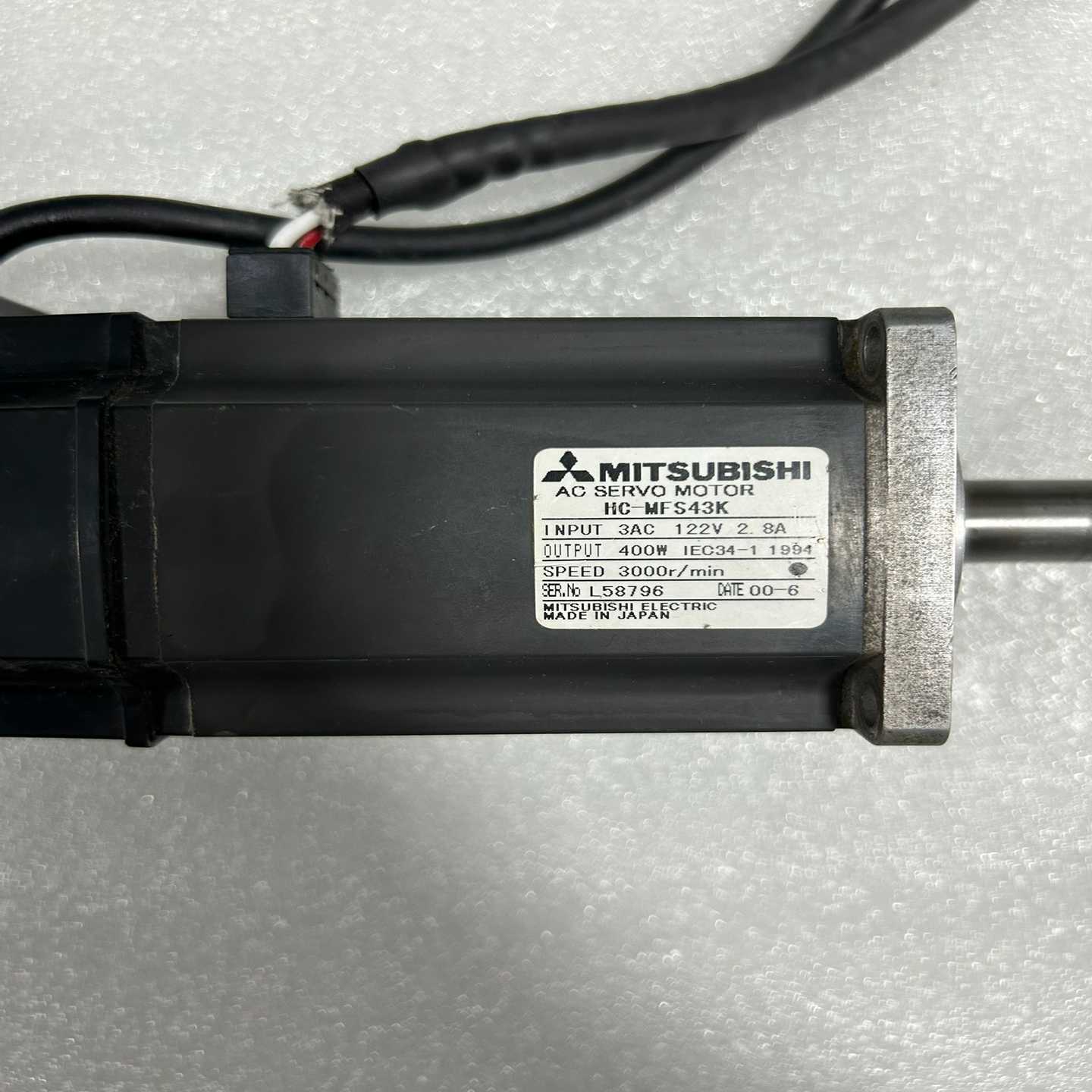 议价三菱电机HC-MFS43K，正常拆机件，现货一个，功能正