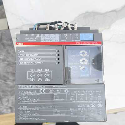 ABB软启动器PSS30/52-500L，型号1SFA8--议价商品