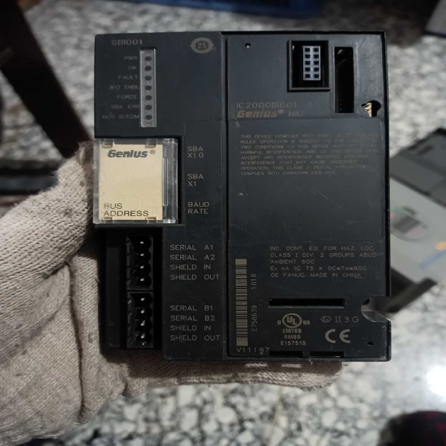 IC200GBI001-JL图片为，成色如图，功能包询价