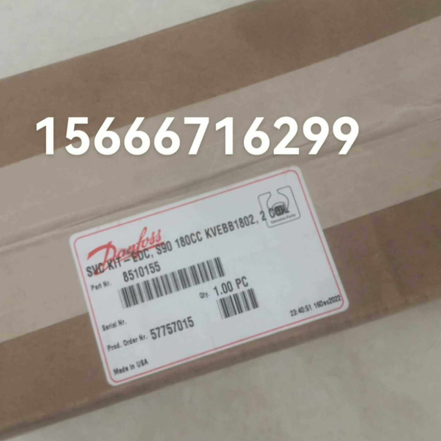 DANFOSS丹佛斯MCV116G4204原装正品全新未开封{议价}