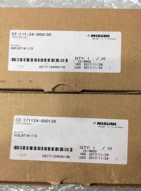 询价MISUMI直线导轨滑块SSELBT16-110耐热性的，全