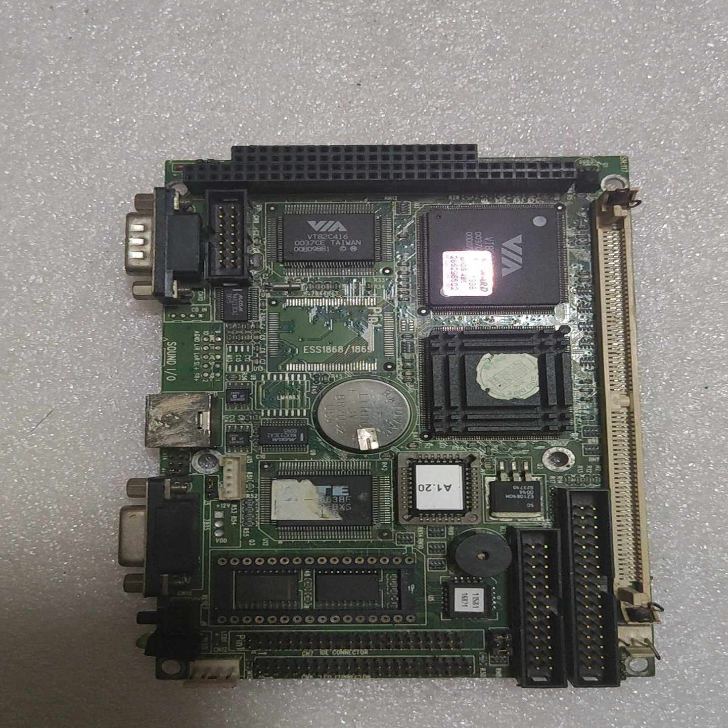 PCM-4825REVA1集成显卡不集成网卡实物图-议价