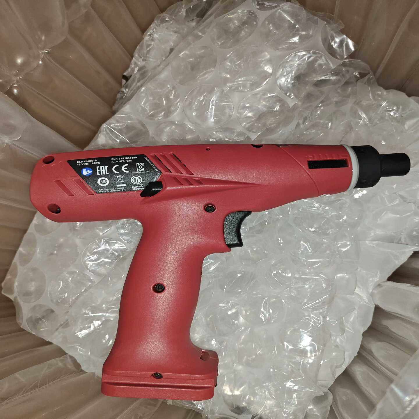 询价马头进口电批定扭螺丝刀全新进口没有包装了具体型号elb1