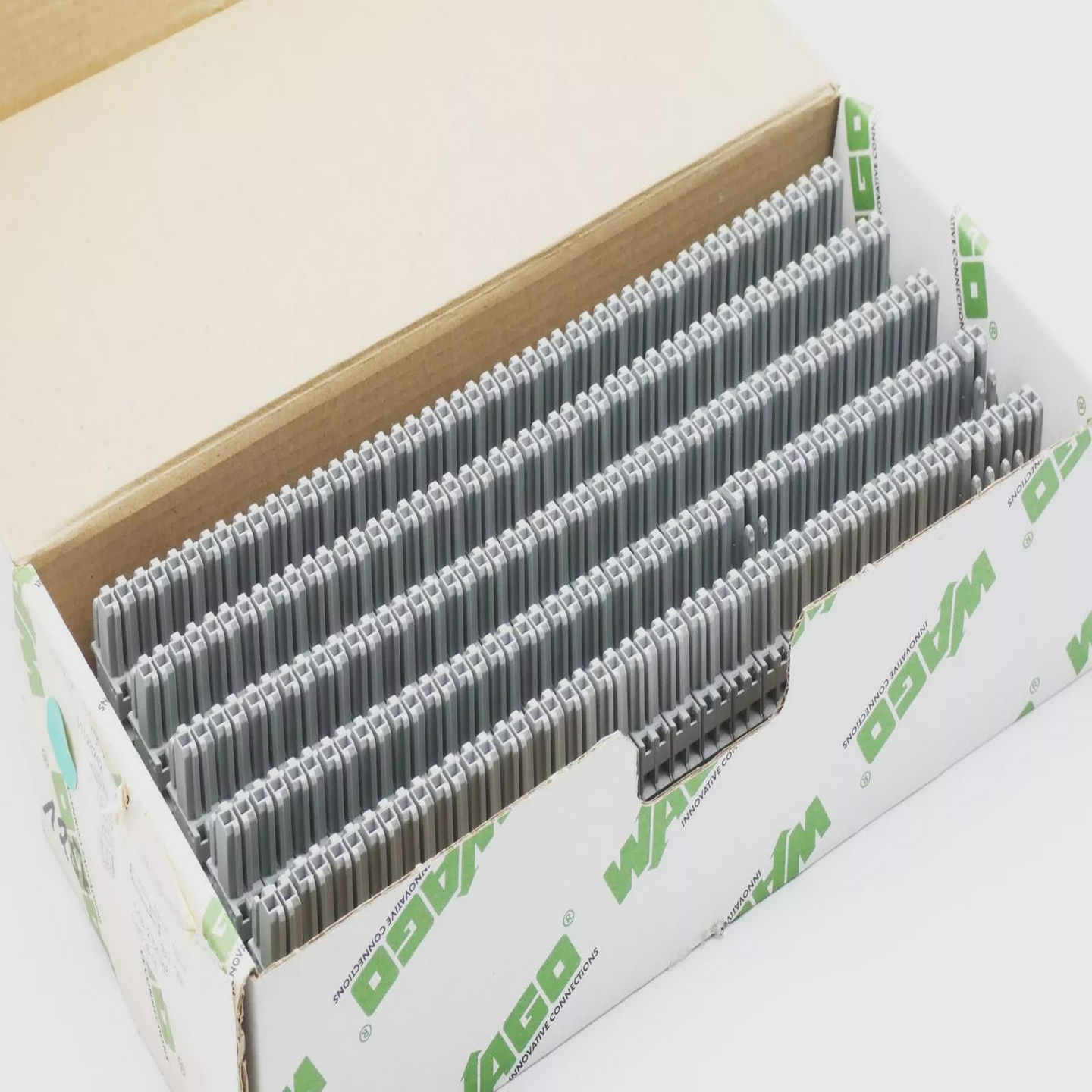 125xWAGO769-1027691021-Leiter-Federleiste-unused-