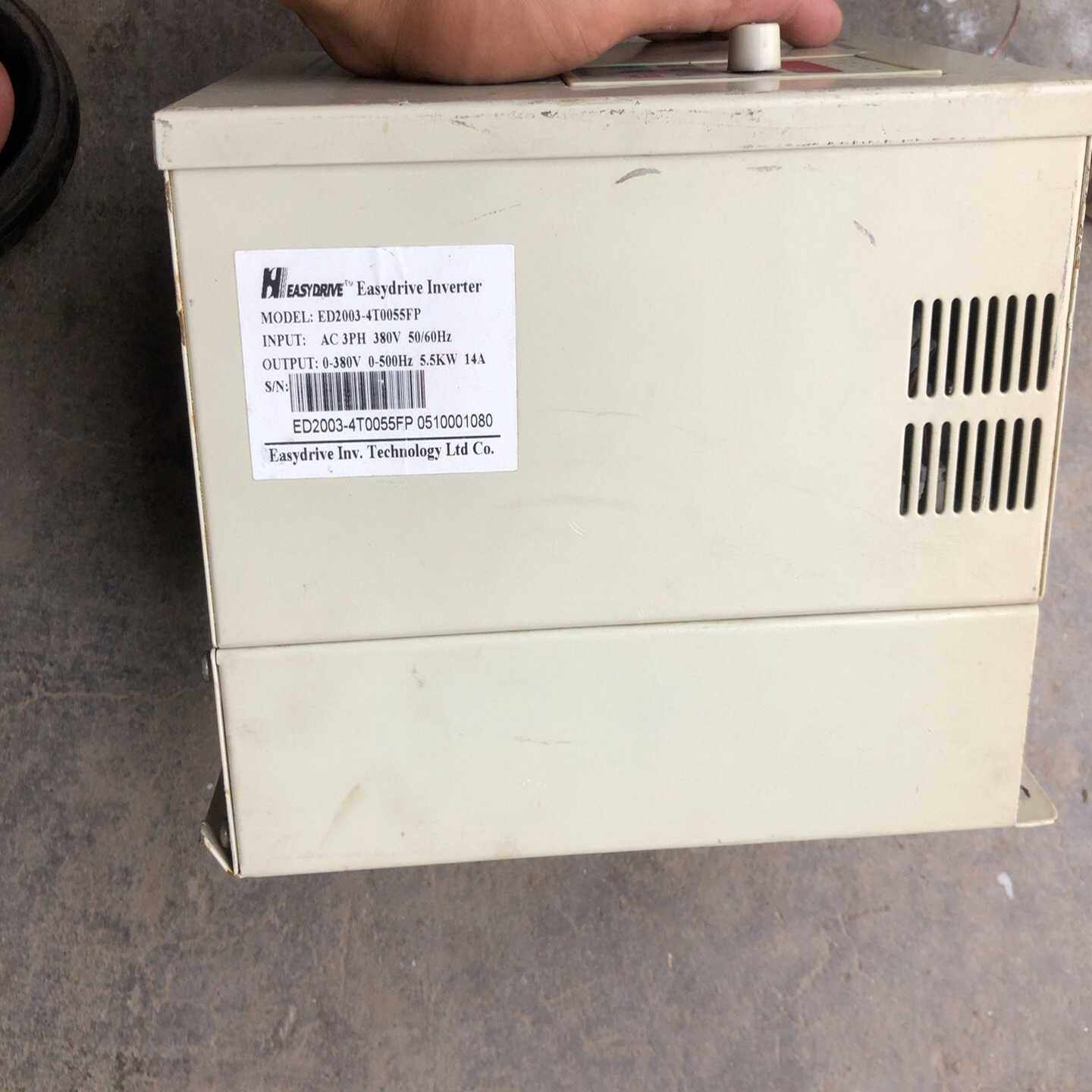 咨询-易驱5.5千瓦变频器0ED2003-4T0055fp