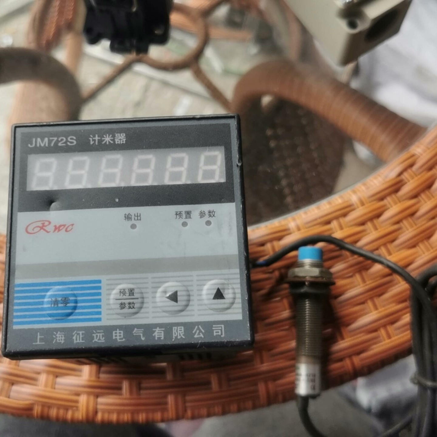 JM72S电子计米/线速度，仓库积压物品，带接近开关，上海远询价