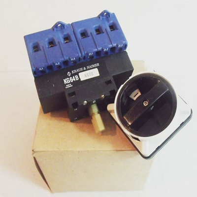 Kraus&NaimerKG64BK600Hauptschalter-unused/OVP-