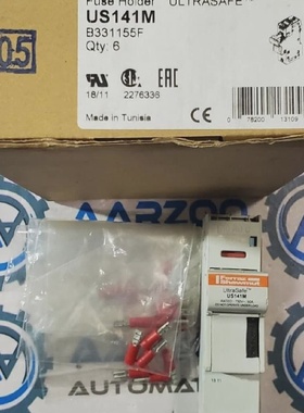 Menge 2 Ferraz Shawmut Ultrasafe US141M Sicherungs Halter Bl