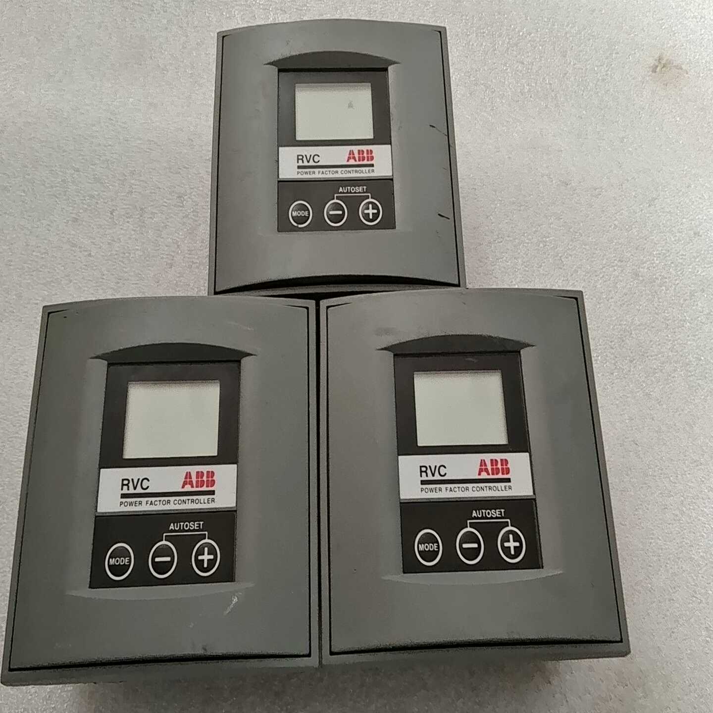 议价拆机ABB低压补偿控制器RVC12-5A成色如图，便宜处
