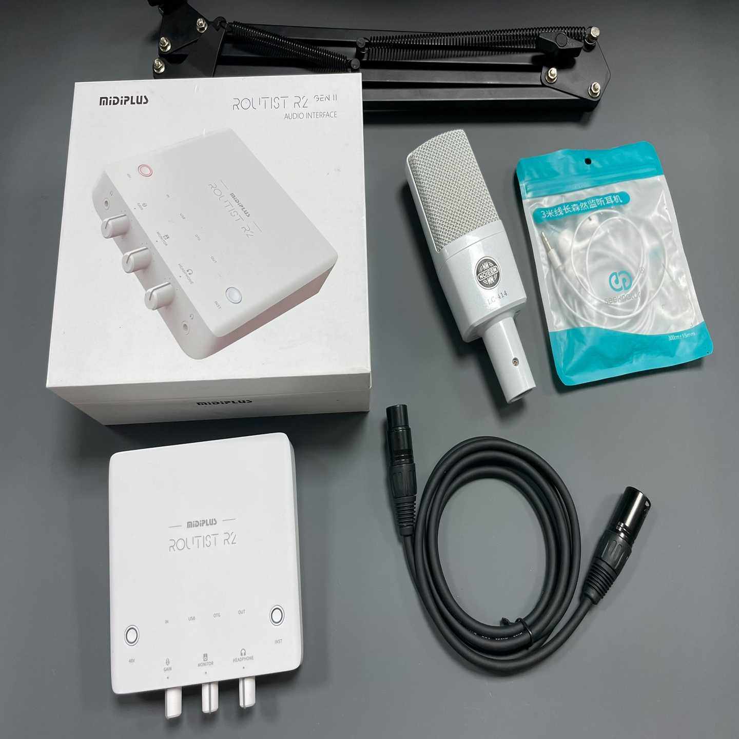 MiDiPLUS迷笛R2声卡二代版本--议价商品