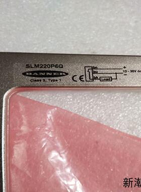 美国邦纳槽型叉光电开关传感器SLM220P6Q 实物图拍摄议价商品
