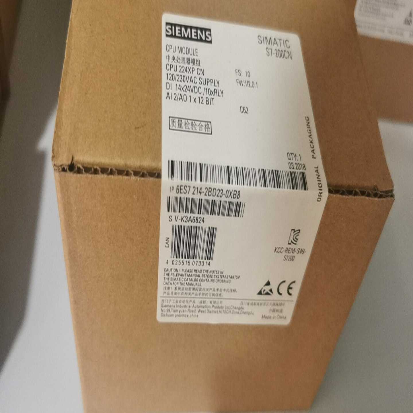 【议价】6ES7214-2BD23-0XB8当天发适用
