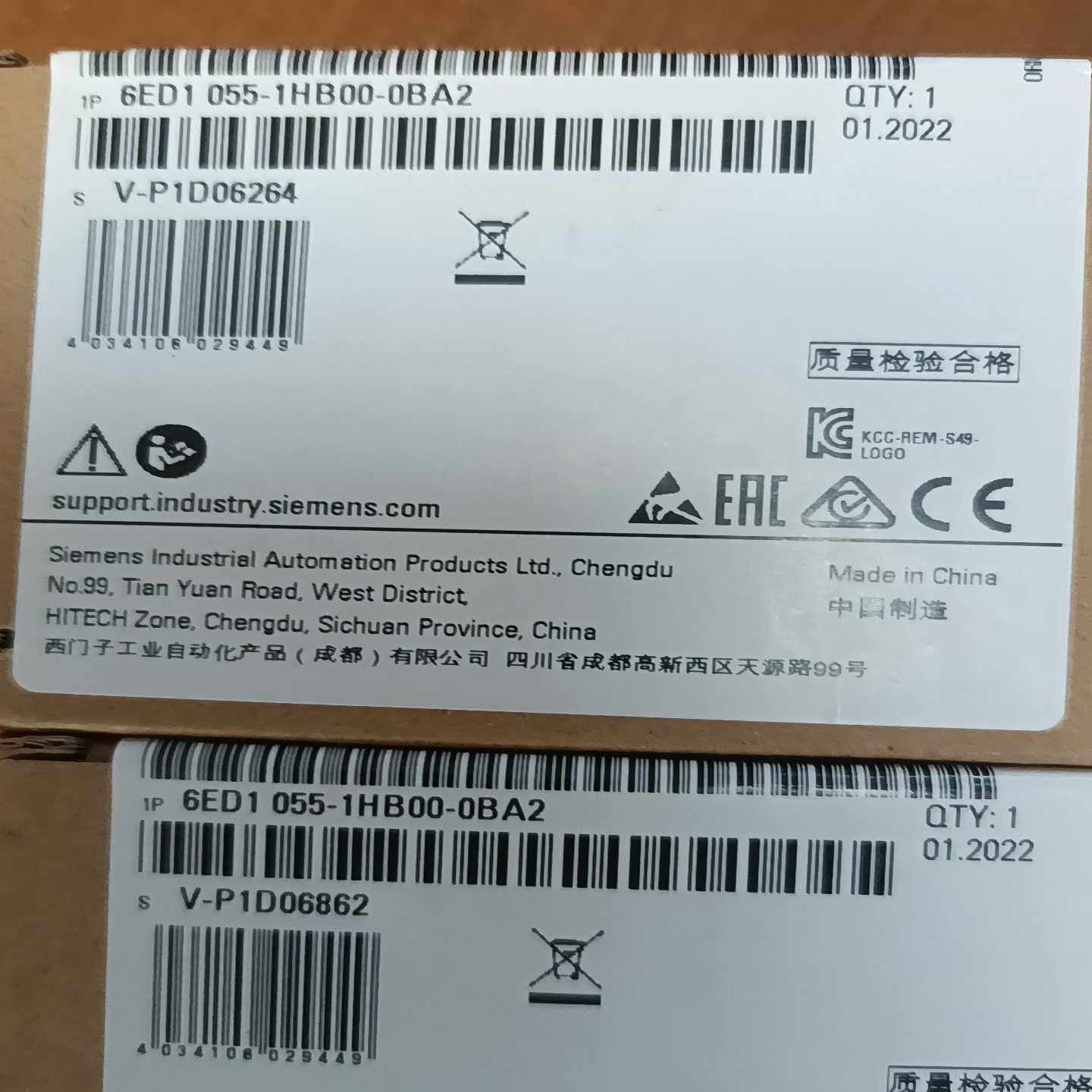 6ED1055-1HB00-0BA2（电子设备）