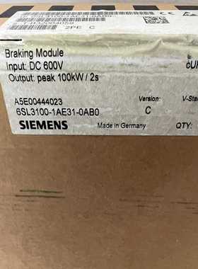 询价拍~6SL3100-1AE31-0AB0