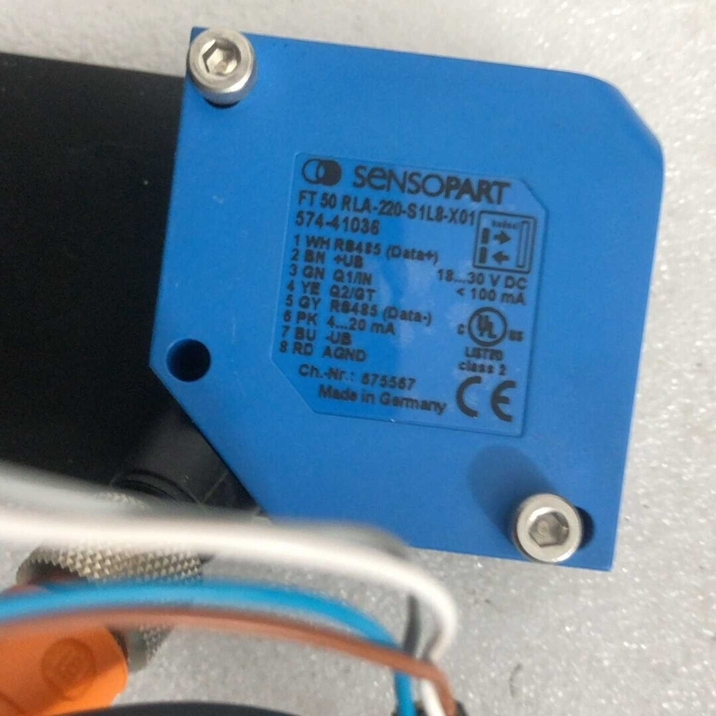 咨询-德国FT50RLA-200-S1L8-X01位移传感器，