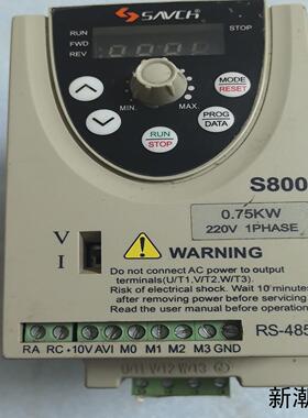 台湾三碁SAVCH变频器S800-2S075G075K议价商品