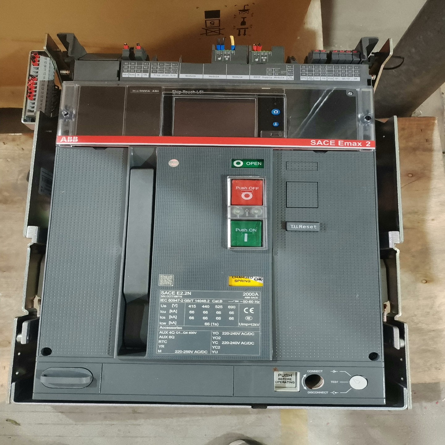 ABB断路开关 Emax2，