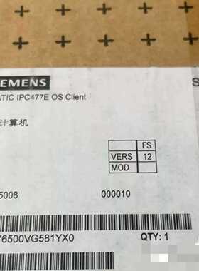 6ES76500VG581YX0，议价