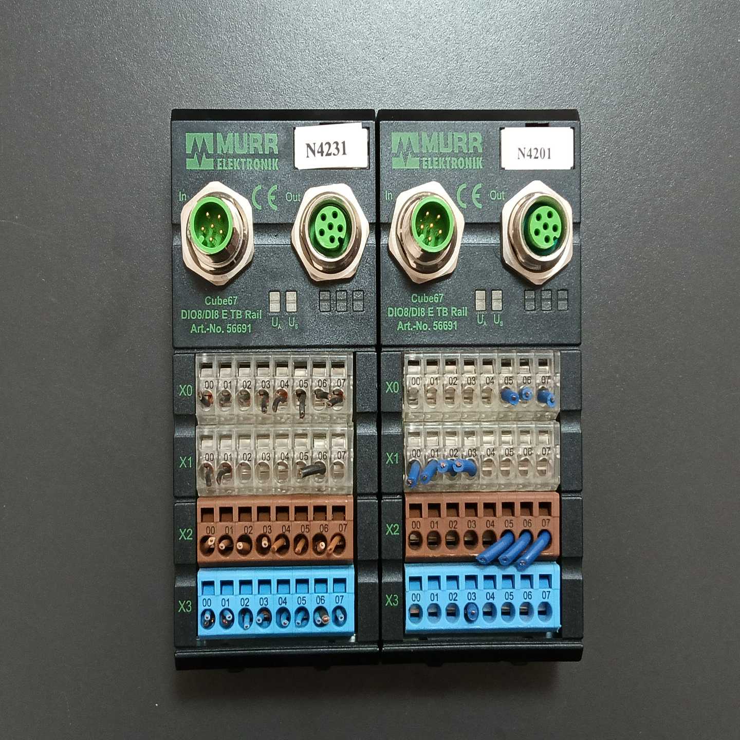询价德国MURR穆尔56691总线模块cube67DIO8/D