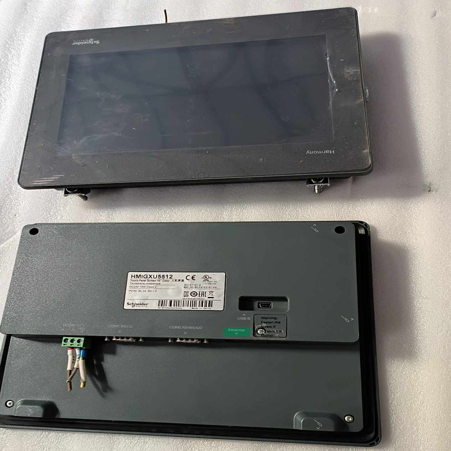(询价)触摸屏HMIGXU5512   成色好，9.5新，实价