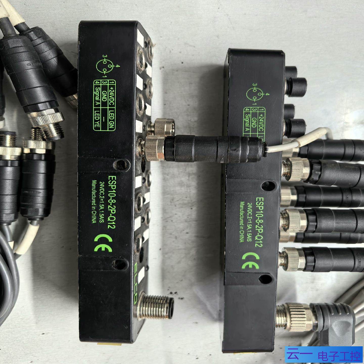 瑞士宜科ELCO  分线盒 ESP10-8-2P-Q12 两；议价