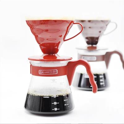 HARIOV60滴滤咖啡杯云朵分享壶咖啡杯套装