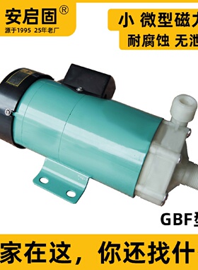 MP55/70/100RZXM微小塑料微型驱动循环泵无泄漏耐酸碱化工加药