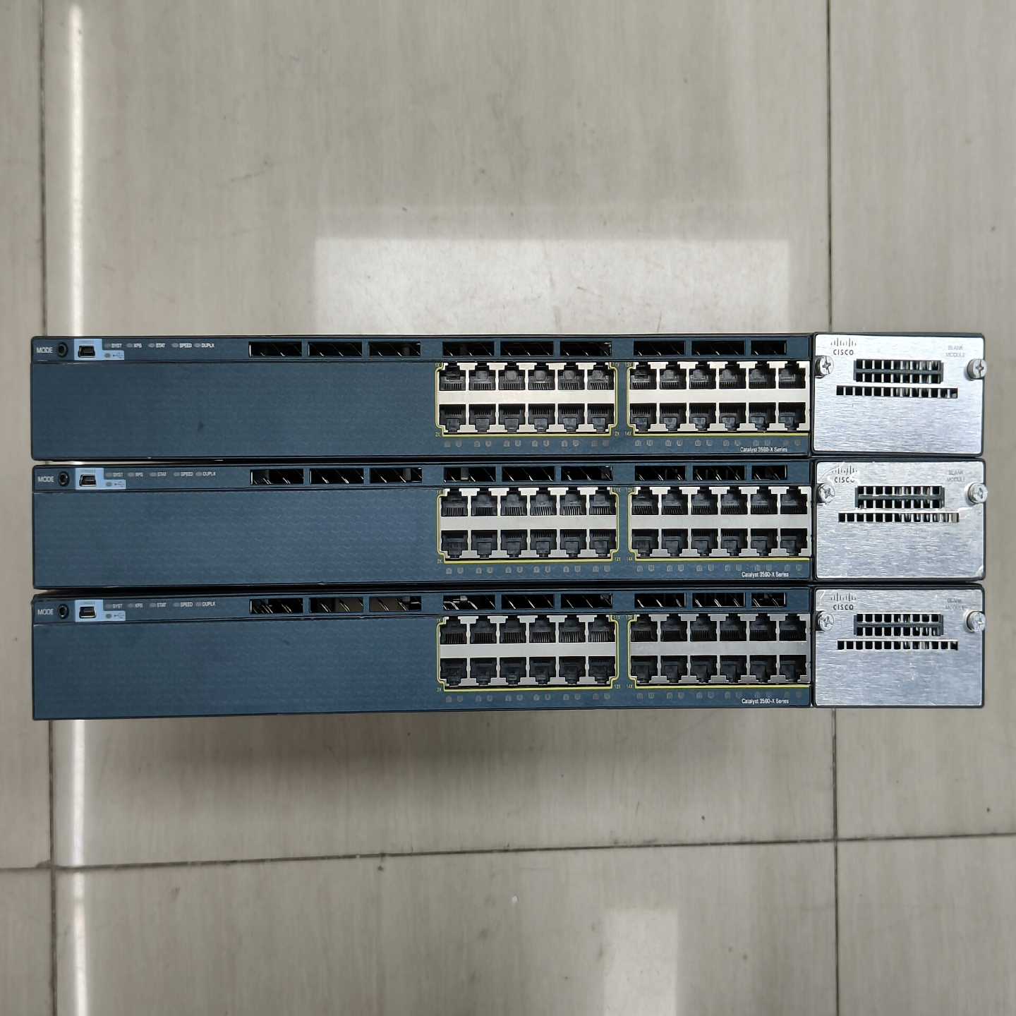 CISCO思科WS-C3560X-24T-S思科24口千--议价商品