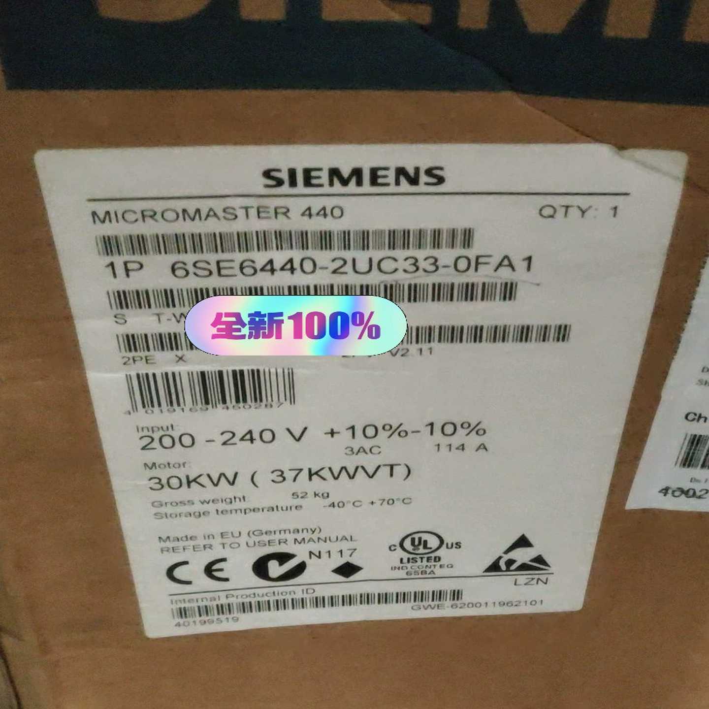 6SE6440-2UC33-0FA1议价询价